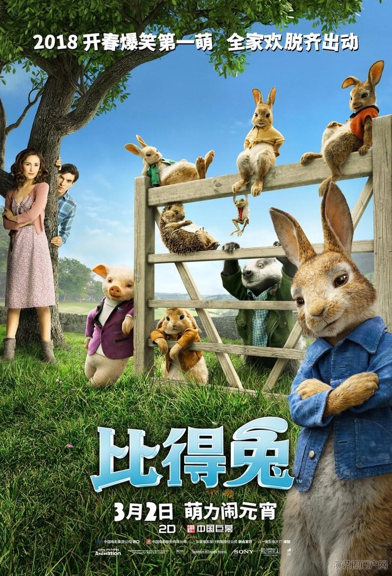 电影比得兔演员表